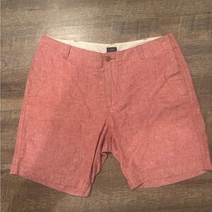 J. Crew Coral Flat Front Shorts